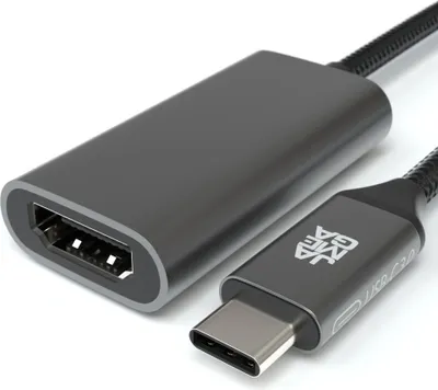 Produktbild von USB-C zu HDMI Adapter 4K@30Hz Typ C auf HDMI Samsung Galaxy MacBook Huawei iPad