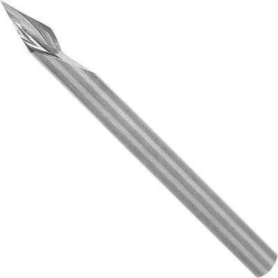 Produktbild von 3,175x30 mm Spiral V-Groove Router Bit für Holzbearbeitung und Carving mit 30 Grad