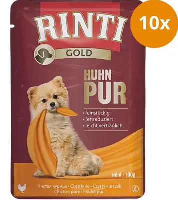 Produktbild von RINTI Gold Huhn Pur 100g, Adult, jede Rasse, Huhn, 100 g