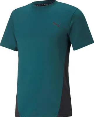 Produktbild von PUMA Train All Day Trainingsshirt Herren varsity green/puma black M