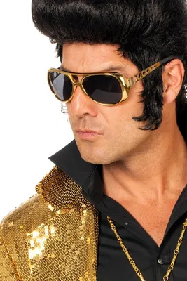Produktbild von Brille Elvis Elvisbrille 1950er 50s Jahre Rock n Roll Sonnenbrille Pornobrille Gr. Einheitsgröße