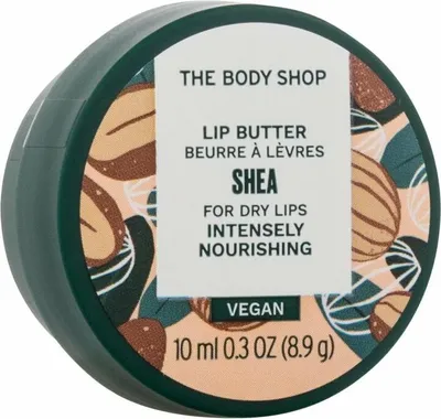 Produktbild von The Body Shop Shea Lippenbalsam mit pflegender und feuchtigkeitsspendender Sheabutter, 10ml