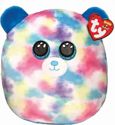 Image de ty 39198 Peluche Coussin Squsih-A-Boos - Ours Hope, 35 cm
