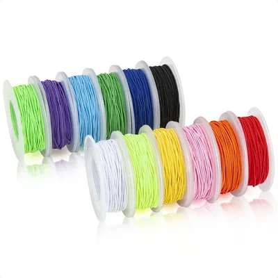 Produktbild von Elastisches Gummiband für Armbänder in 12 Farben