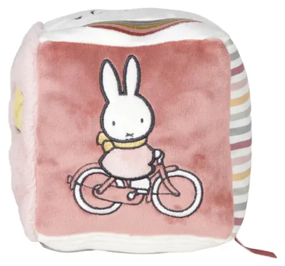Produktbild von Miffy Fluffy Aktivitätenwürfel - Pink