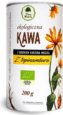 Produktbild von Topinamburkaffee mit Lwenzahnwurzel (Tuba) 200g DARY NATURY