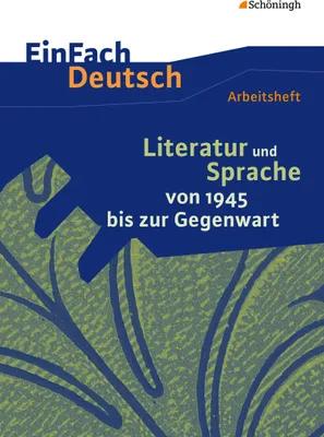 Produktbild von EinFach Deutsch - Unterrichtsmodelle und Arbeitshefte