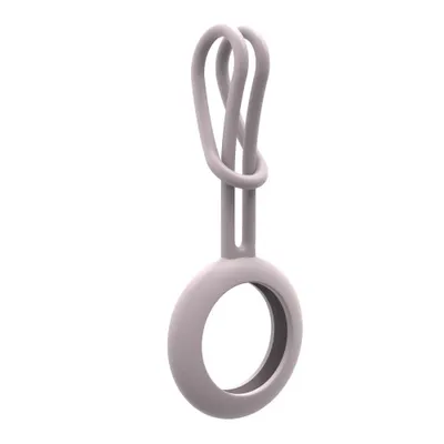 Produktbild von Silikonhlle mit flexibler Schlsselbund-Schlaufe fr Apple AirTag pink