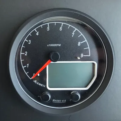 Zdjęcie produktu dla Tachometr cyfrowy ACEWELL Analog DZM 9000rpm