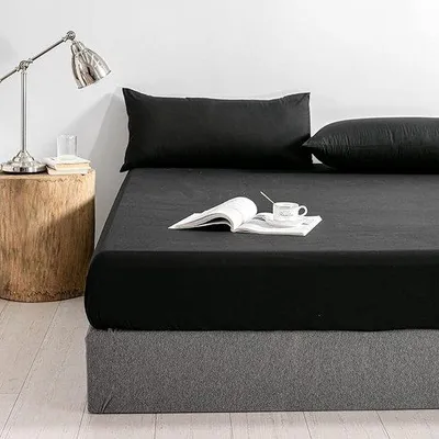 Obrázek produktu pro Prodyšné, odolné a příjemné na dotek prostěradlo 120 x 200 cm, bílé