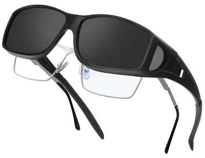 Zdjęcie produktu dla Okulary przeciwsłoneczne Overbril z polaryzacją, dla mężczyzn i kobiet, z ochroną UV400