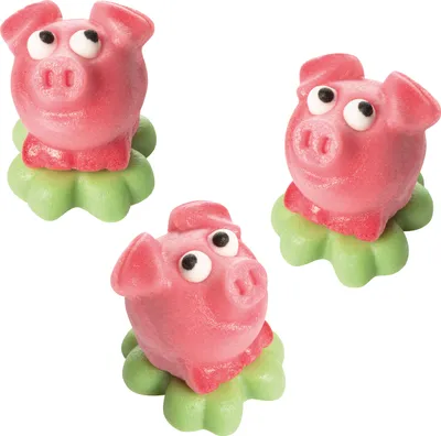 Produktbild von 72 Marzipan Schweinchen auf Kleeblatt