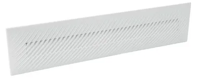 Produktbild von Lüftungsgitter mit Fliegengitter 60 cm weiß gam6b