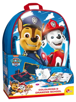 Produktbild von Lisciani 103324 - Paw Patrol Mal- und Zeichenschule mit Rucksack Malbuch zeichnen malen