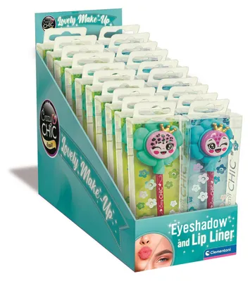 Produktbild von Crazy Chic Blütenform Lidschatten & Lippenstift