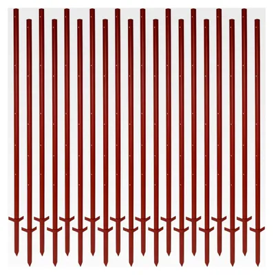Produktbild von Set Winkelstahlpfähle 165 cm, 20 Stück