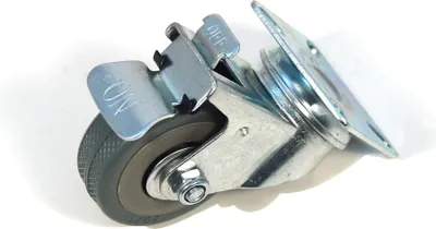Produktbild von Möbelrolle Lenkrolle Bockrolle Industrierolle Transportrolle mit Bremse, 50mm - 4 Stück