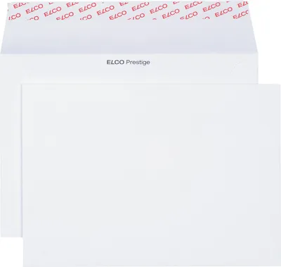 Zdjęcie produktu dla ELCO Briefumschlag Prestige 7042012 C5 hk oF hochweiß 10 St./Pack.