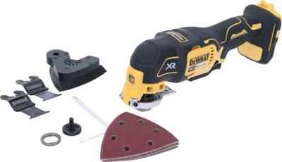 Immagine prodotto di DeWalt DCS 355 N Utensile multifunzione ad oscillazione a batteria 18V XR + Kit accessori - senza batterie, senza caricabatterie