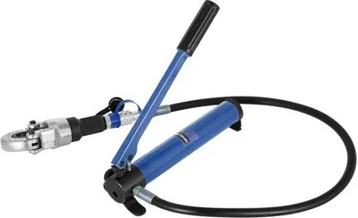 Productafbeelding van Hydraulische krimptang, 6 ton, persklemmen voor buizen van 16-20-25-32 mm, V-vormige/TH-vormige buiskrimptangen, handmatig model voor composiet- en PEX-buizen