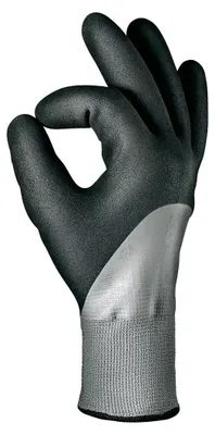Immagine prodotto di Guanti da lavoro Sir Safety Junas in nylon, rivestiti in lattice, con fodera in pile, 12 paia