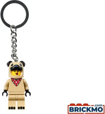Immagine prodotto di Portachiavi LEGO Minifigures con uomo bulldog 854158