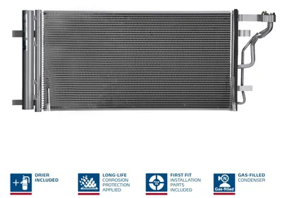 Produktbild von NISSENS Kondensator, Klimaanlage 941289