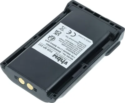 Produktbild von vhbw Akku kompatibel mit Icom IC-F4061T, IC-F4061S, IC-F4036S, IC-F4032S, IC-F4033S, IC-F4061 Funkgerät, Walkie Talkie (940 mAh, 7,4 V, Li-Ion)