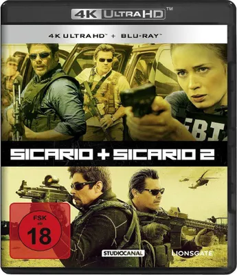 Produktbild von Sicario 1 & 2 (2 4K Ultra HD + 2 Blu-rays)
