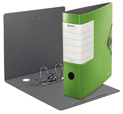 Produktbild von LEITZ 1112 QualitätsOrdner 180° Solid Polyfoam A4 breit hellgrün