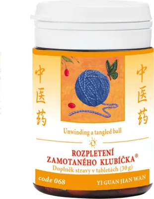 Obrázok produktu pre 068 Rozpletenie zamotaného klbka (YI GUAN JIAN WAN), 100 tbl
