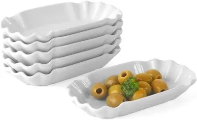 Produktbild von Famanu Porzellanschalen 15 cm - 6 Stück - Kartonlook