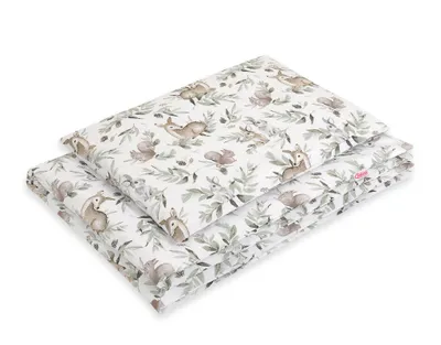Immagine prodotto di Biancheria da letto per bambini in cotone 2 pezzi 120x90 cm - woodland olive - woodland olive