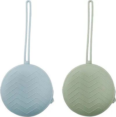 Immagine prodotto di Collana per ciuccio in silicone a 2 pezzi, senza BPA, pratica