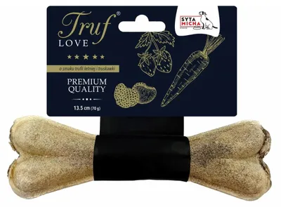 Zdjęcie produktu dla Przysmak dla psa Syta Micha kość do żucia TrufLOVE 13,5 cm