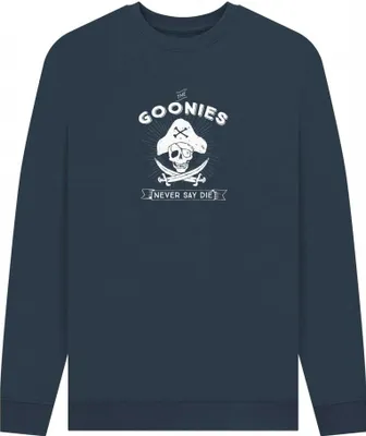 Obrázek produktu pro The Goonies - Mikina "Never Say Die" pro muže/dámy Uni PN2089 (M) (Dark Navy Blue)