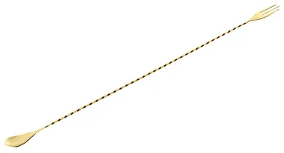 Produktbild von Sambonet Cocktaillöffel/Gabel Edelstahl/PVD Gold 41605G03