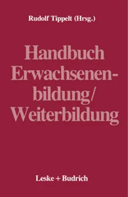 Produktbild von Handbuch Erwachsenenbildung/Weiterbildung