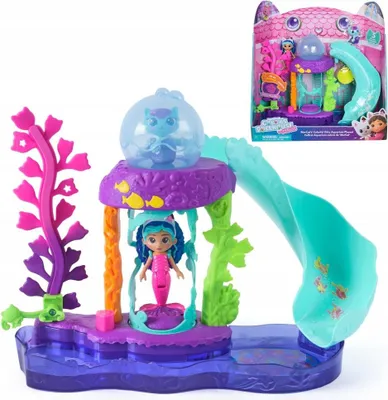 Zdjęcie produktu dla Gabby's Dollhouse GDH PYS Movie Aquarium Balcony GML, Akcja/Przygoda, 3 lat(a), Wielobarwny