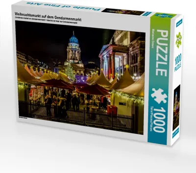 Produktbild von Calvendo Weihnachtsmarkt auf dem Gendarmenmarkt 1000 Teile Puzzle quer 640x480mm, Drews Marianne; 7339724