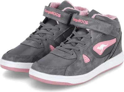 A pair of high-top sneakers.