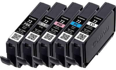 Immagine prodotto di Canon 6403B007 cartuccia d'inchiostro 5 pz Originale Resa standard Grigio, Nero per foto, Ciano per foto, Magenta per foto