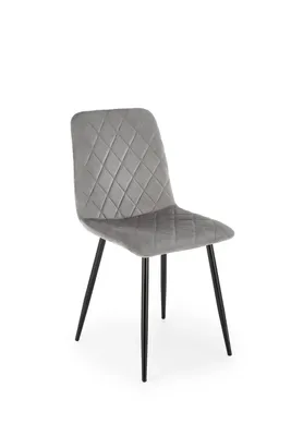 Zdjęcie produktu dla Krzesło tapicerowane K525 VELVET szare
