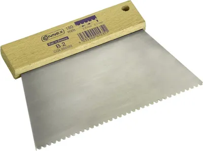 Produktbild von Connex Zahnspachtel 180 mm Zahnung fein 1,8 x 1,65 mm