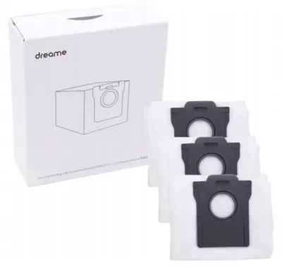 Zdjęcie produktu dla Dreame DRE_DC_RDB8, Worek na kurz, Odkurzacz robot, Czarny, Biały, Dreame, L10s pro Ultra/L10s Pro Ultra Heat/X40 Ultra/L40 Ultra/L10s Ultra Gen2 E2, 1 szt.