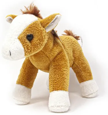 Image de Cornelissen - Doudou - cheval beige 17 cm