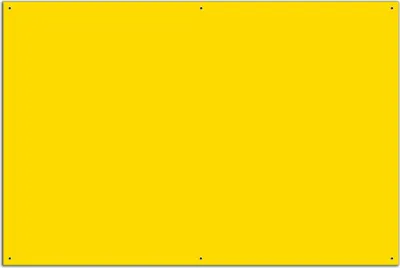Produktbild von Wallario Outdoor-Poster für Garten oder Balkon, Motiv Gelb, in ca. 61 x 91,50 cm