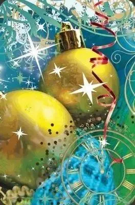 Image de Mini carte de vœux 3D, décorations de Noël - Un souvenir précieux