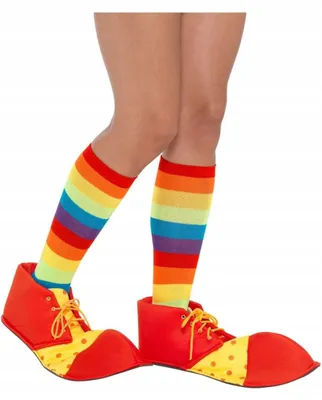 Image de Chaussures Clown Rouge/Jaune 36 Cms