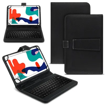 Produktbild von Hülle Tastatur Tasche für Xiaomi Redmi Pad 2 Tablet Schutzhülle QWERTZ KeyboardFarben:Schwarz
